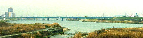 河口と淀川